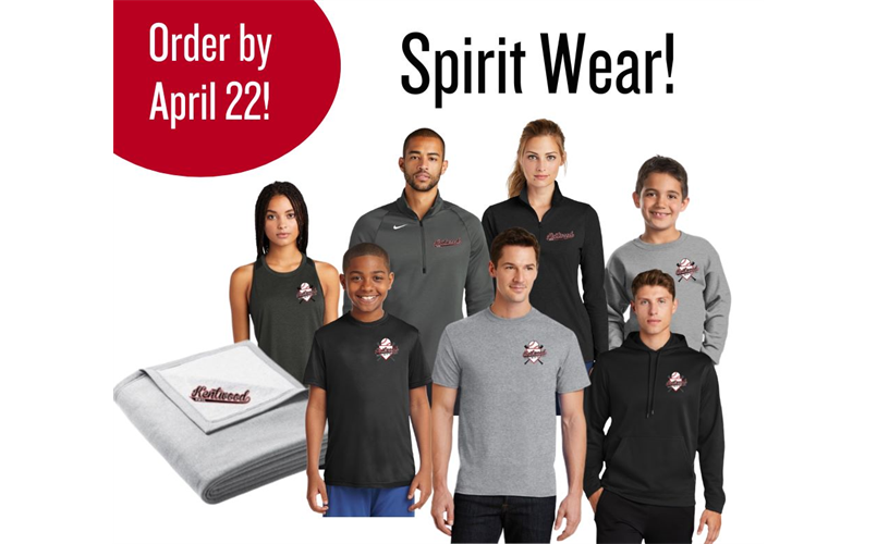 Tap here to order your Spirit Wear!